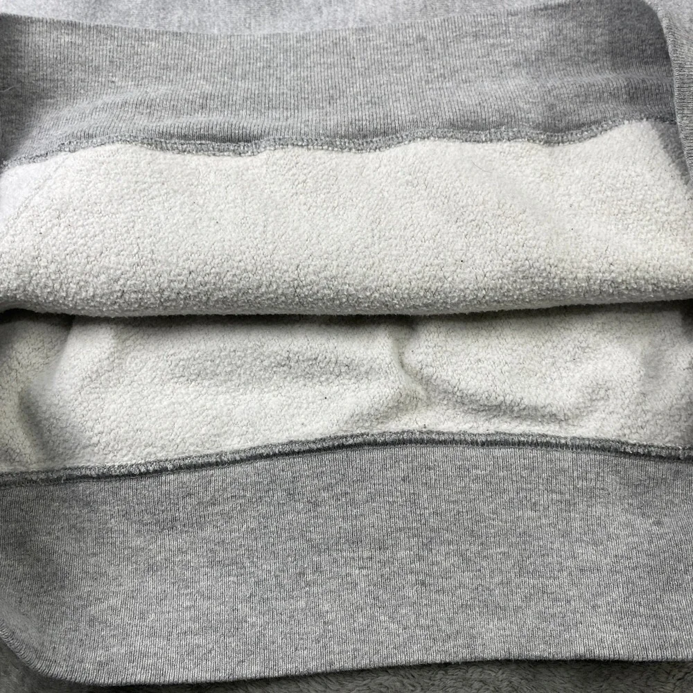 Vintage Champion Hoodie Reverse Weave XL Gray Pullover Heavyweight Sweatshirt - Picture 8 of 10